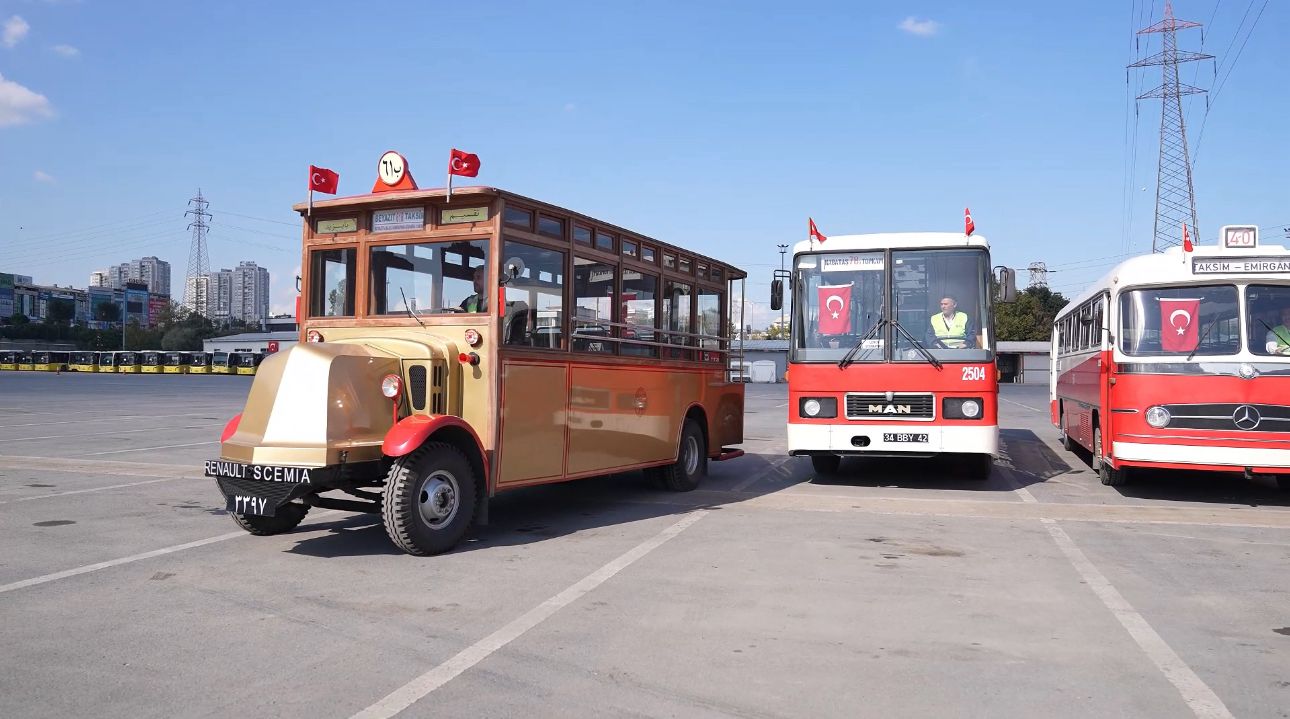 Nostaljik araçlar 29 Ekim’de İstanbul’u selamlayacak